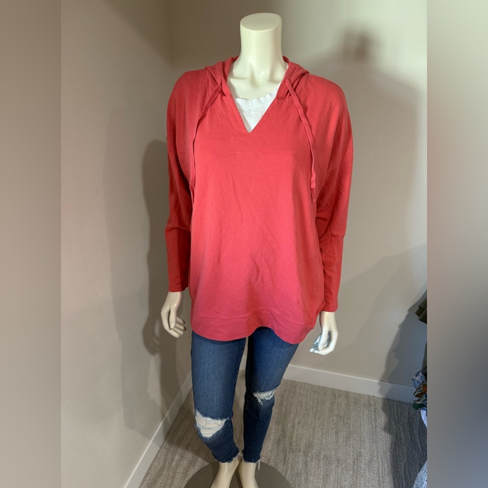 Talbots pink Hooded Top